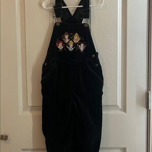 Vintage Disney store velvet overalls 4/5